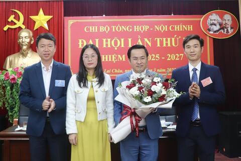 Đại hội Chi bộ Tổng hợp - Nội chính lần thứ VII, nhiệm kỳ 2025 - 2027