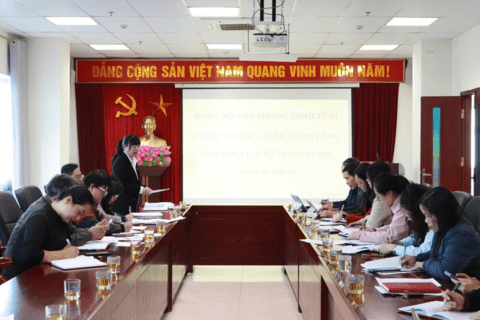 Chi bộ Tin học - Hành chính công: Sinh hoạt thường kỳ mẫu năm 2026
